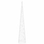 vidaXL LED-Leuchtkegel Acryl Deko Kaltweiß 60 cm vidaXL LED-Leuchtkegel Acryl Deko Kaltweiß 60 cm