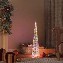 vidaXL LED-Leuchtkegel Acryl Deko Mehrfarbig 60 cm
