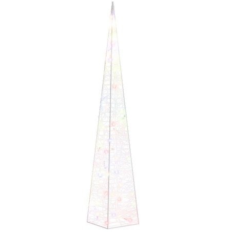 vidaXL LED-Leuchtkegel Acryl Deko Mehrfarbig 60 cm