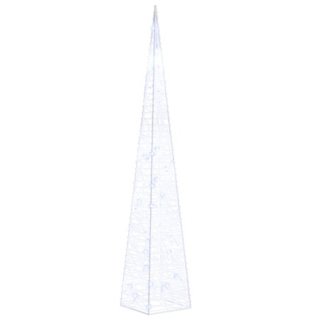 vidaXL LED-Leuchtkegel Acryl Deko 60 cm Blau 