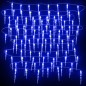 vidaXL Eiszapfen-Lichterkette 100 Stk. Blau Acryl vidaXL Eiszapfen-Lichterkette 100 Stk. Blau Acryl