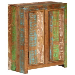 vidaXL Sideboard 60x33x75 cm Altholz Massiv