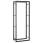 vidaXL Brennholzregal Mattschwarz 50x28x132 cm Stahl vidaXL Brennholzregal Mattschwarz 50x28x132 cm Stahl