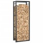 vidaXL Brennholzregal Mattschwarz 50x28x132 cm Stahl vidaXL Brennholzregal Mattschwarz 50x28x132 cm Stahl