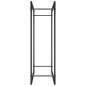 vidaXL Brennholzregal Mattschwarz 80x28x86 cm Stahl vidaXL Brennholzregal Mattschwarz 80x28x86 cm Stahl