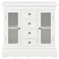 vidaXL Sideboard Weiß 70x28x70 cm Massivholz Kiefer vidaXL Sideboard Weiß 70x28x70 cm Massivholz Kiefer