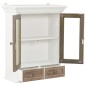 vidaXL Wandschrank Weiß 49x22x59 cm Holzwerkstoff vidaXL Wandschrank Weiß 49x22x59 cm Holzwerkstoff