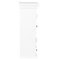 vidaXL Wandschrank Weiß 49x22x59 cm Holzwerkstoff vidaXL Wandschrank Weiß 49x22x59 cm Holzwerkstoff