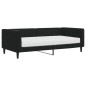 vidaXL Tagesbett mit Matratze Schwarz 90x190 cm Samt vidaXL Tagesbett mit Matratze Schwarz 90x190 cm Samt