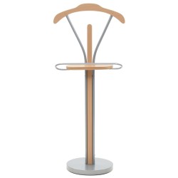 vidaXL Suit Stand 45 x 35 x 107 cm Naturell