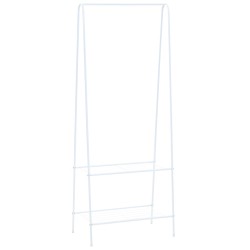 vidaXL Kleiderständer 59 x 35 x 150 cm Weiß