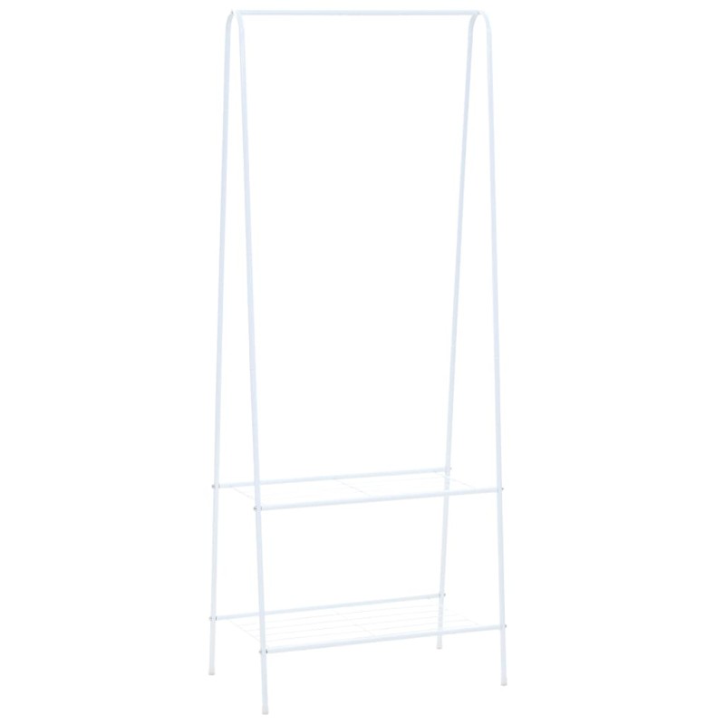 vidaXL Kleiderständer 59 x 35 x 150 cm Weiß vidaXL Kleiderständer 59 x 35 x 150 cm Weiß