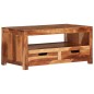 vidaXL Couchtisch 84x49x40 cm Massivholz Akazie vidaXL Couchtisch 84x49x40 cm Massivholz Akazie