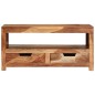 vidaXL Couchtisch 84x49x40 cm Massivholz Akazie vidaXL Couchtisch 84x49x40 cm Massivholz Akazie