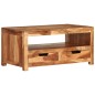 vidaXL Couchtisch 84x49x40 cm Massivholz Akazie vidaXL Couchtisch 84x49x40 cm Massivholz Akazie