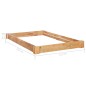 vidaXL Massivholzbett Eiche 120x200 cm vidaXL Massivholzbett Eiche 120x200 cm