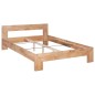 vidaXL Massivholzbett Eiche 140x200 cm vidaXL Massivholzbett Eiche 140x200 cm