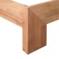 vidaXL Massivholzbett Eiche 140x200 cm vidaXL Massivholzbett Eiche 140x200 cm