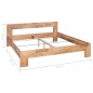 vidaXL Massivholzbett Eiche 160x200 cm vidaXL Massivholzbett Eiche 160x200 cm