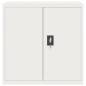 vidaXL Aktenschrank Weiß 90x40x90 cm Stahl vidaXL Aktenschrank Weiß 90x40x90 cm Stahl
