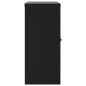 vidaXL Aktenschrank Schwarz 90x40x90 cm Stahl vidaXL Aktenschrank Schwarz 90x40x90 cm Stahl