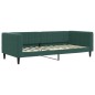 vidaXL Tagesbett Ausziehbar mit Matratzen Dunkelgrün 90x200 cm Samt vidaXL Tagesbett Ausziehbar mit Matratzen Dunkelgrün 90x200 cm Samt