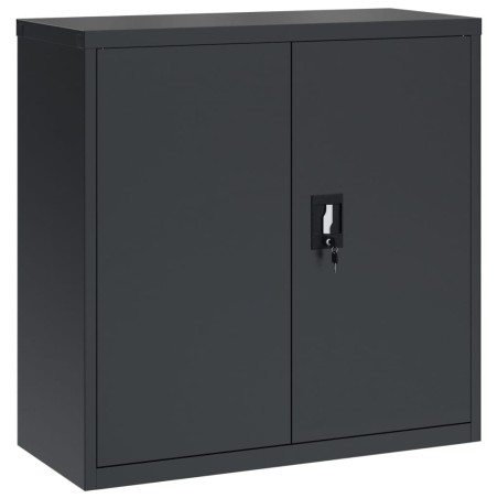vidaXL Aktenschrank Anthrazit 90x40x90 cm Stahl