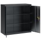 vidaXL Aktenschrank Anthrazit 90x40x90 cm Stahl vidaXL Aktenschrank Anthrazit 90x40x90 cm Stahl
