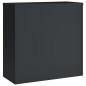 vidaXL Aktenschrank Anthrazit 90x40x90 cm Stahl vidaXL Aktenschrank Anthrazit 90x40x90 cm Stahl