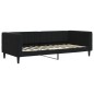 vidaXL Tagesbett Ausziehbar mit Matratzen Schwarz 90x200 cm Samt vidaXL Tagesbett Ausziehbar mit Matratzen Schwarz 90x200 cm Samt
