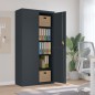 vidaXL Aktenschrank Anthrazit 90x40x180 cm Stahl vidaXL Aktenschrank Anthrazit 90x40x180 cm Stahl