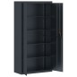 vidaXL Aktenschrank Anthrazit 90x40x180 cm Stahl vidaXL Aktenschrank Anthrazit 90x40x180 cm Stahl