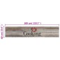 vidaXL Küchenteppich Waschbar Cooking Grau 60x300 cm Samt vidaXL Küchenteppich Waschbar Cooking Grau 60x300 cm Samt