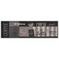 vidaXL Küchenteppich Waschbar Coffee Schwarz 45x150 cm Samt vidaXL Küchenteppich Waschbar Coffee Schwarz 45x150 cm Samt