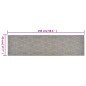 vidaXL Küchenteppich Waschbar Raute 45x150 cm Samt vidaXL Küchenteppich Waschbar Raute 45x150 cm Samt