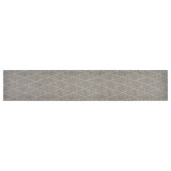 vidaXL Küchenteppich Waschbar Raute 60x300 cm Samt