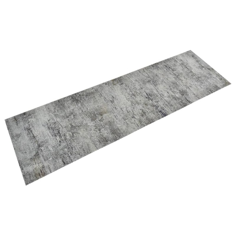 vidaXL Küchenteppich Waschbar Beton 60x180 cm Samt vidaXL Küchenteppich Waschbar Beton 60x180 cm Samt