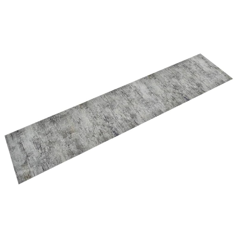 vidaXL Küchenteppich Waschbar Beton 60x300 cm Samt vidaXL Küchenteppich Waschbar Beton 60x300 cm Samt