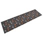 vidaXL Küchenteppich Waschbar Pfoten 45x150 cm Samt vidaXL Küchenteppich Waschbar Pfoten 45x150 cm Samt