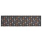 vidaXL Küchenteppich Waschbar Pfoten 45x150 cm Samt vidaXL Küchenteppich Waschbar Pfoten 45x150 cm Samt