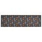 vidaXL Küchenteppich Waschbar Pfoten 60x180 cm Samt vidaXL Küchenteppich Waschbar Pfoten 60x180 cm Samt