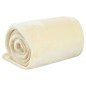 vidaXL Decke Creme 130x170 cm Polyester vidaXL Decke Creme 130x170 cm Polyester