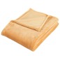 vidaXL Decke Gelb 130x170 cm Polyester vidaXL Decke Gelb 130x170 cm Polyester