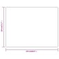 vidaXL Decke Gelb 130x170 cm Polyester vidaXL Decke Gelb 130x170 cm Polyester