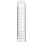 vidaXL Gabione mit Hochbogen 200x50x220/240 cm Verzinktes Eisen vidaXL Gabione mit Hochbogen 200x50x220/240 cm Verzinktes Eisen
