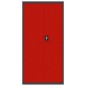 vidaXL Aktenschrank Anthrazit und Rot 90x40x180 cm Stahl vidaXL Aktenschrank Anthrazit und Rot 90x40x180 cm Stahl