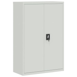vidaXL Aktenschrank 90×40×140 cm Stahl Grau  