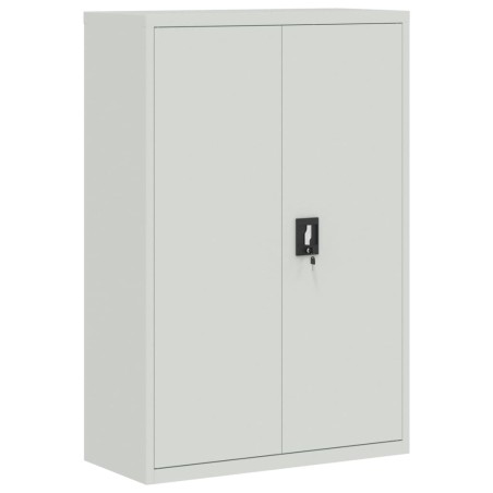 vidaXL Aktenschrank 90×40×140 cm Stahl Grau  
