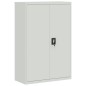 vidaXL Aktenschrank 90×40×140 cm Stahl Grau vidaXL Aktenschrank 90×40×140 cm Stahl Grau