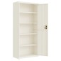 vidaXL Aktenschrank Weiß 90x40x200 cm Stahl vidaXL Aktenschrank Weiß 90x40x200 cm Stahl